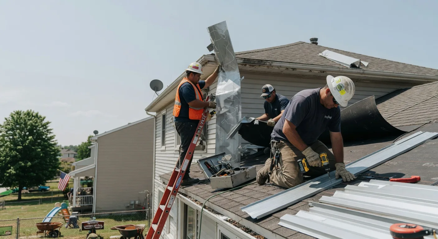 Storm Damage Metal Roof Repair in Idaho Springs, CO